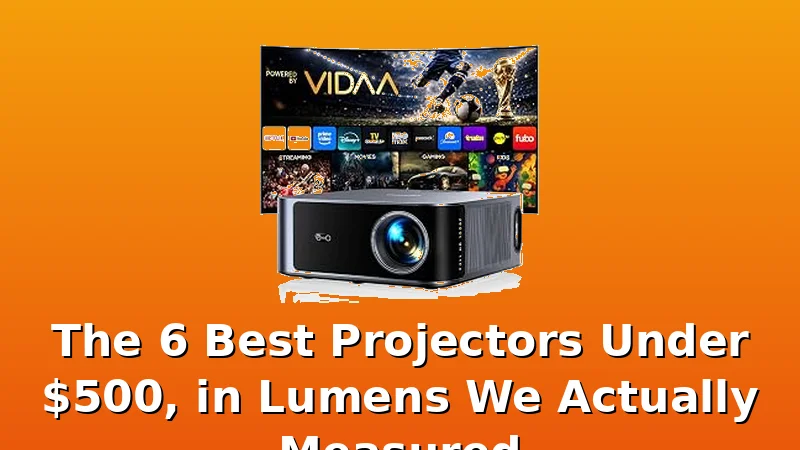 The 6 Best Projectors Under $500, in Lumens We Actually Measured - ScreenPerch review with measurements and honest opinion