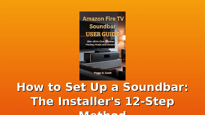 How to Set Up a Soundbar: The Installer's 12-Step Method - ScreenPerch review with measurements and honest opinion