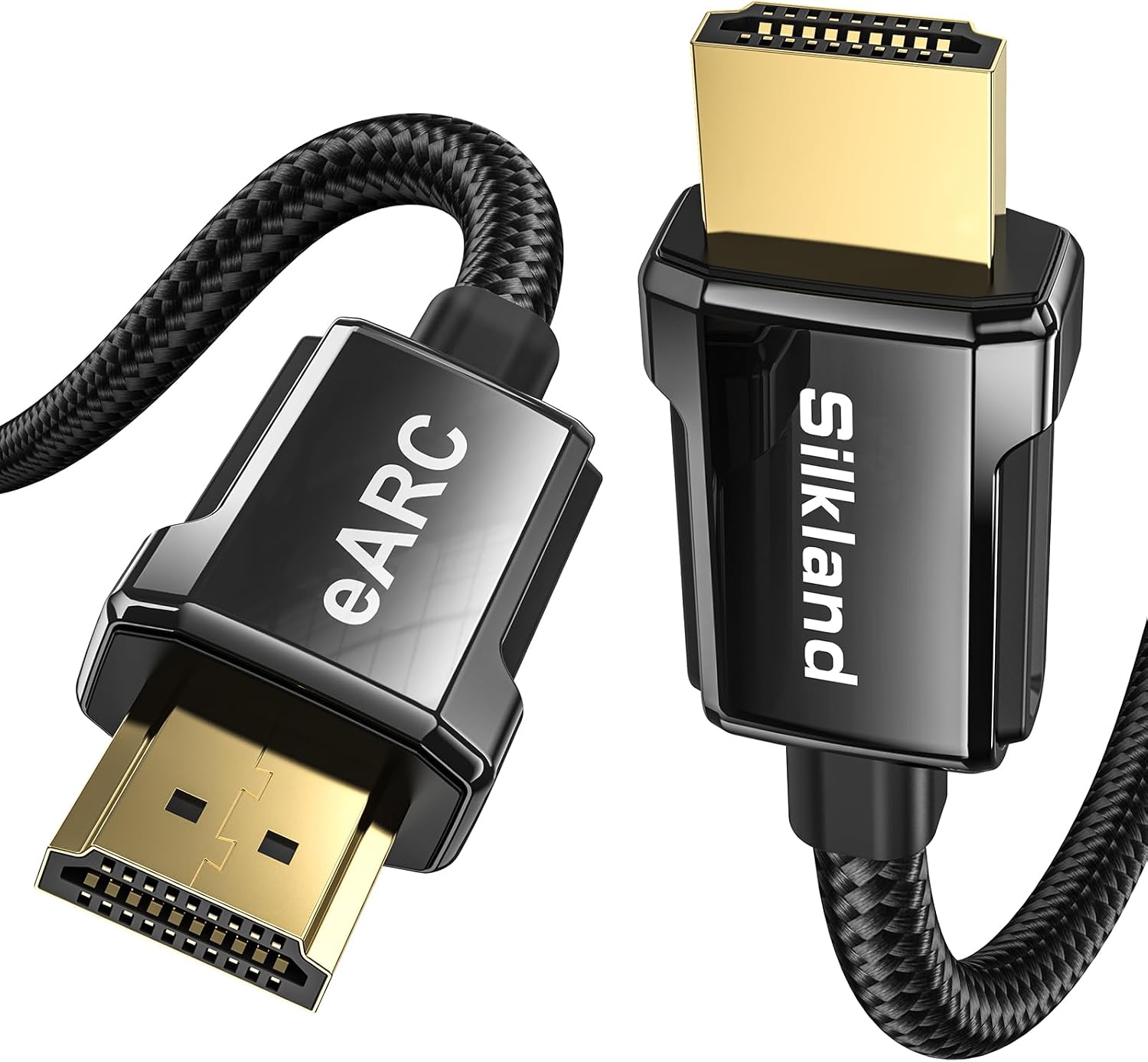 Silkland 8K HDMI ARC/eARC Cable 2.1 for Soundbar 6.6ft (B08SM4212L)