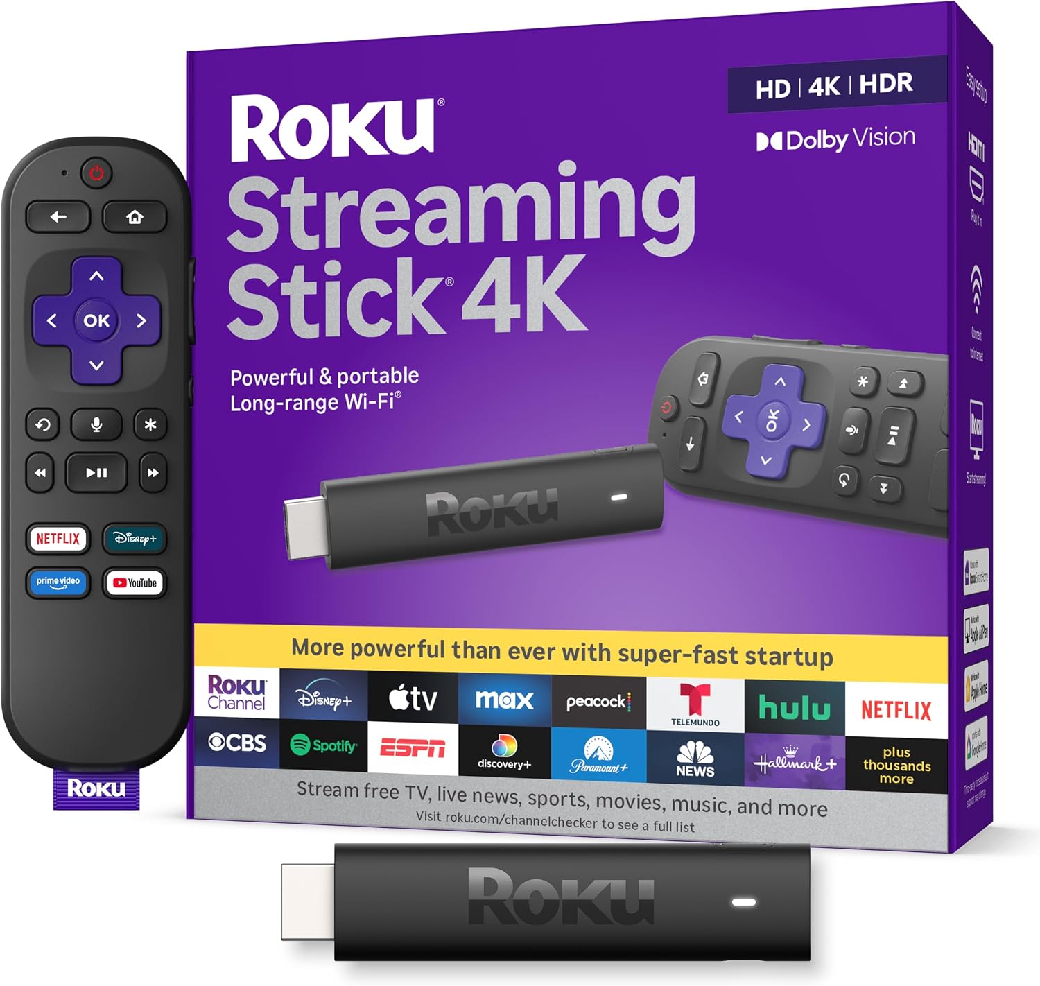 Roku Streaming Stick 4K (B09BKCDXZC)