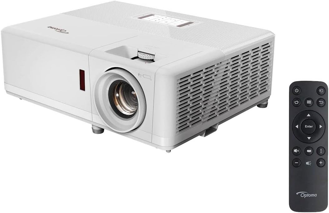 Optoma UHZ50 Smart 4K UHD Laser Home Theater Projector | 3000 Lumens | HDR...