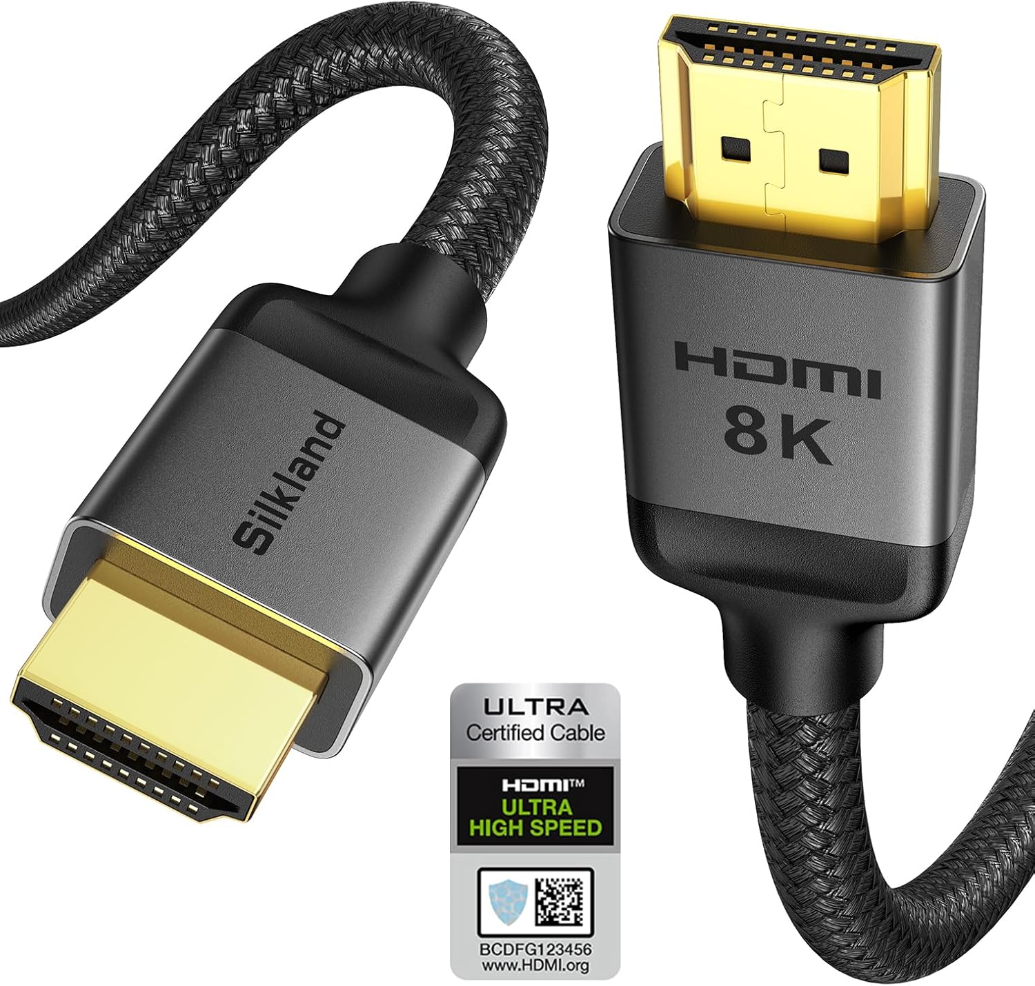 Silkland HDMI 2.1 eARC/ARC Cable 3.3FT (B0CQP27WZ2)
