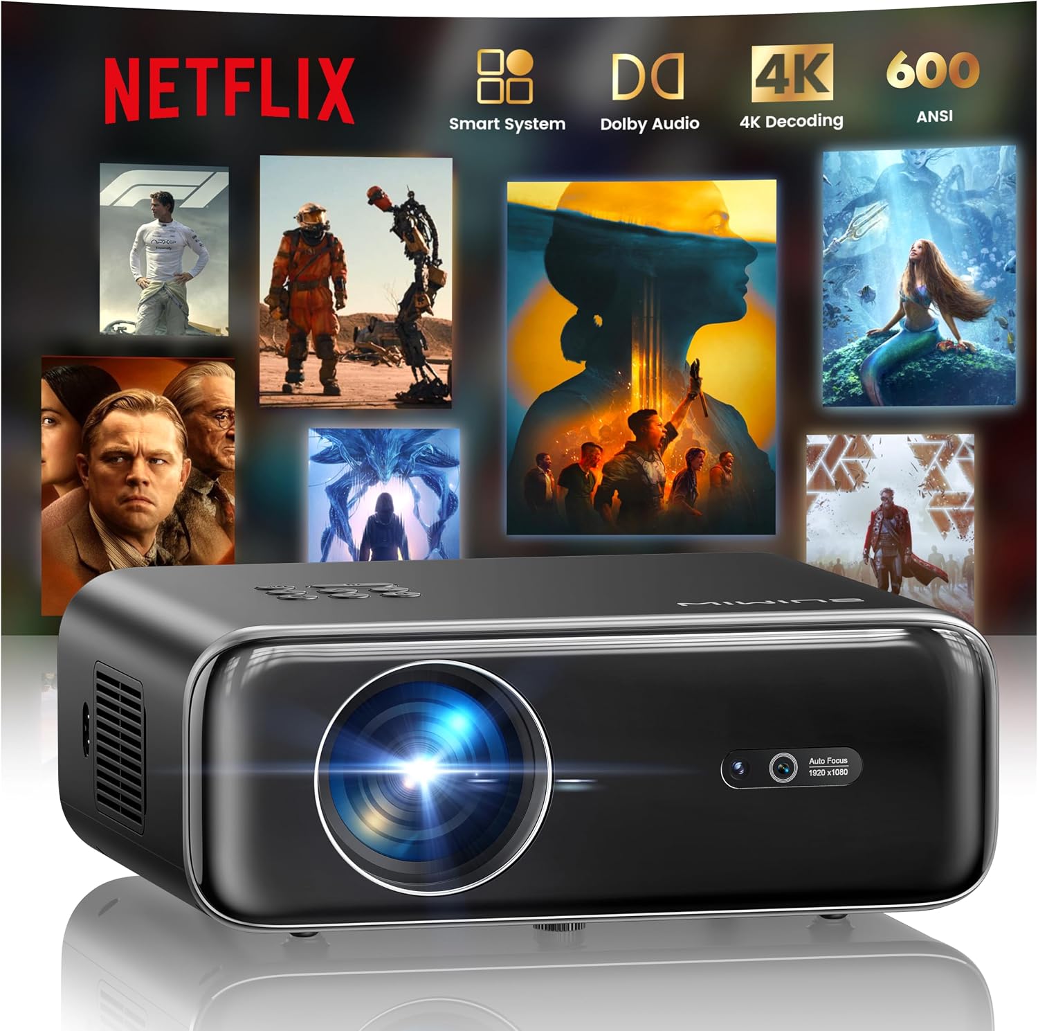 Smart Outdoor Projector (B0FFGBL72C)