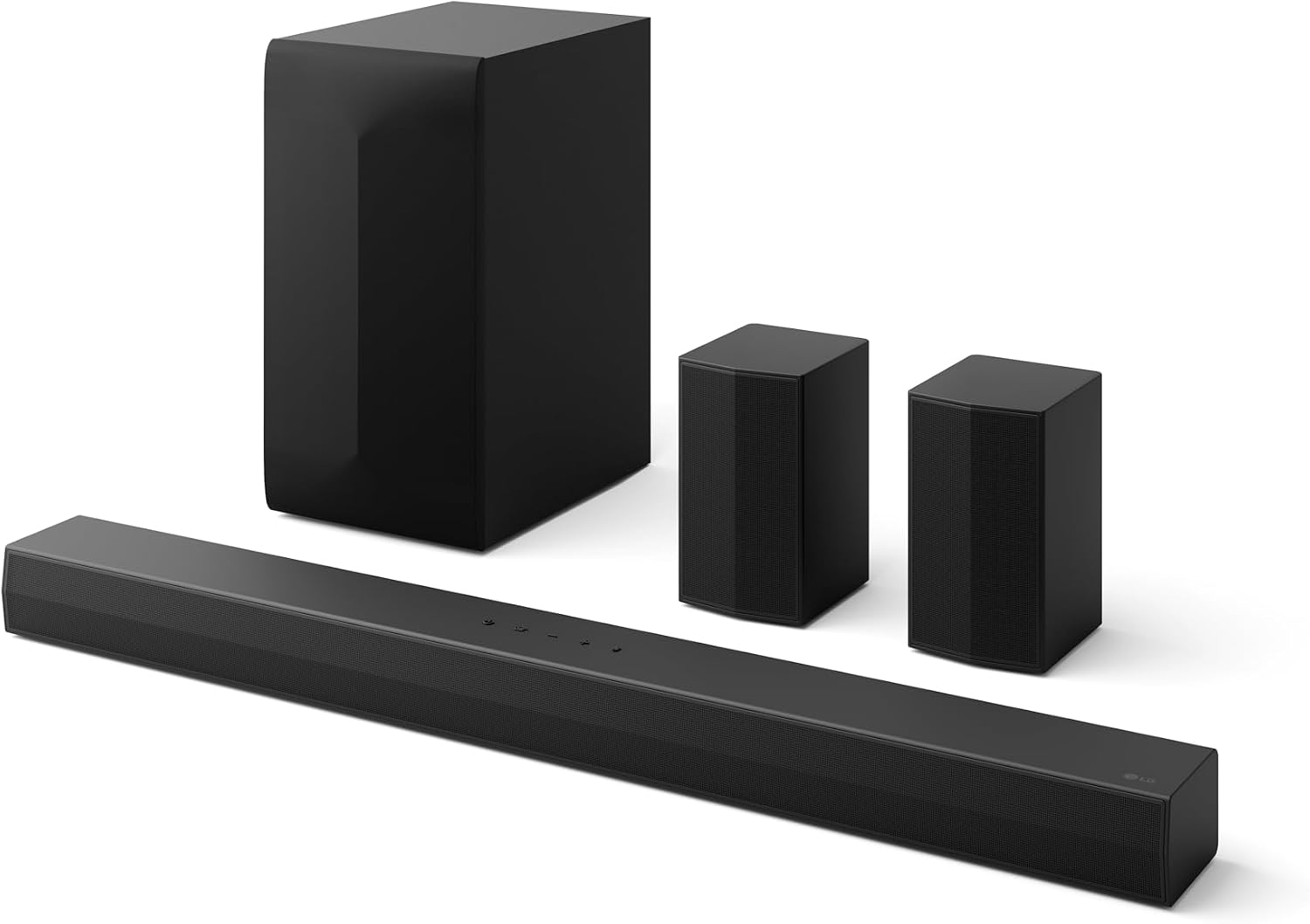 LG S6FTR 5.1 ch Home Theater Soundbar with Dolby Audio and Rear Speakers