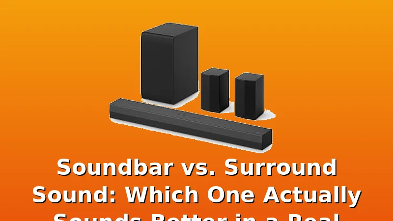 Soundbar vs. Surround Sound: Which One Actually Sounds Better in a Real Room? - ScreenPerch review with measurements and honest opinion